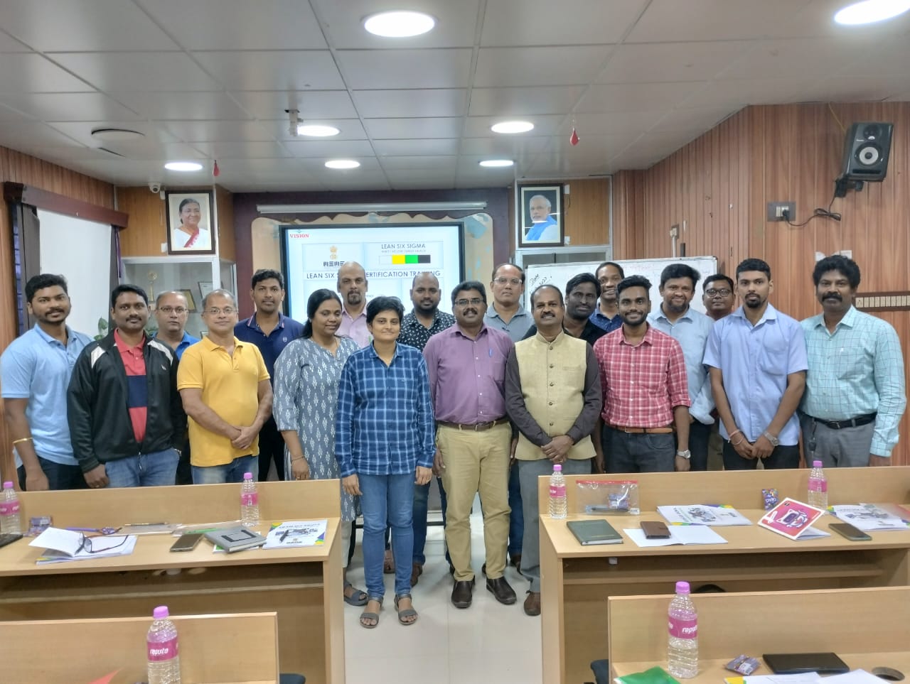 A Journey through Lean Six Sigma with Distinguished Mentors and Dynamic Participants